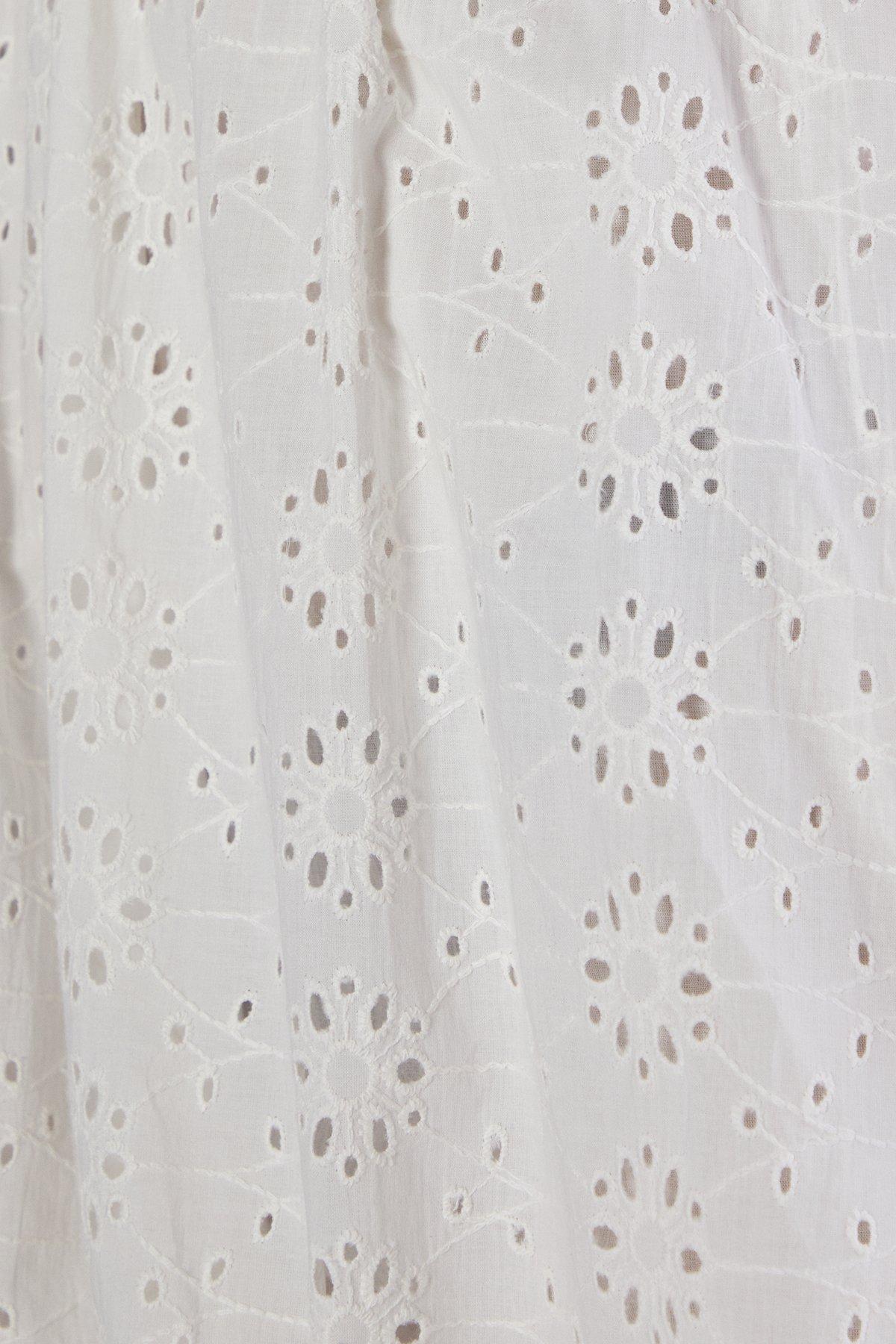 Broderie Puffball Strappy Mini Dress Product Image