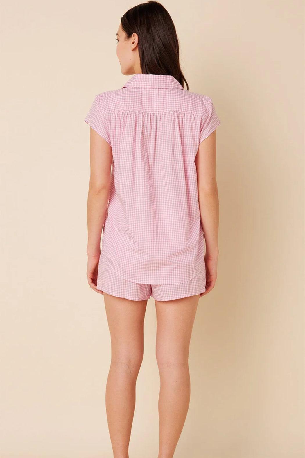 Classic Gigham Luxe Pima Short set Product Image