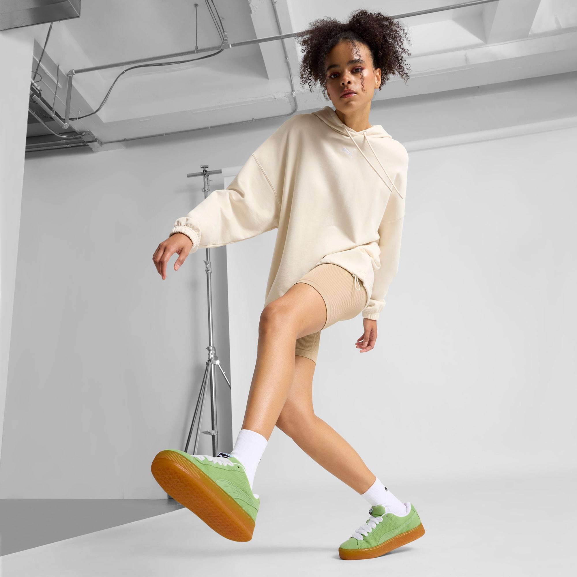 Suede XL Braided Sneakers Women Product Image