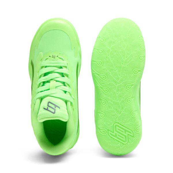 PUMA STEWIE x TEAM Stewie 3 Women's Basketball Shoes in Green Glare/Galactic Grey Product Image