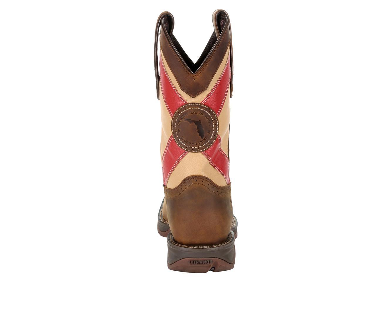 Men's Durango Rebel Florida State Flag Western Boot Product Image