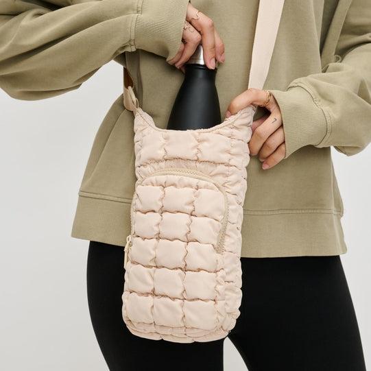 Quilted Puffer Water Bottle Crossbody Product Image