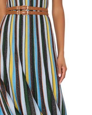 Striped Sleeveless Dress Product Image