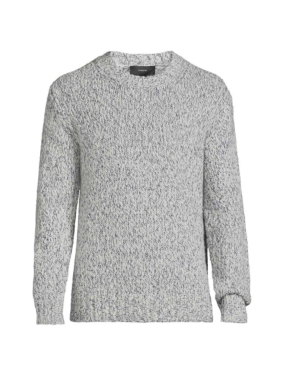 Mens Mottled Marl Crewneck Sweater Product Image