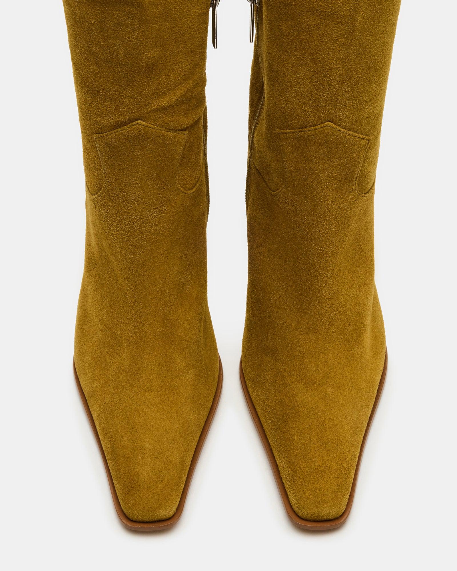 WESCOT OLIVE SUEDE Female Product Image