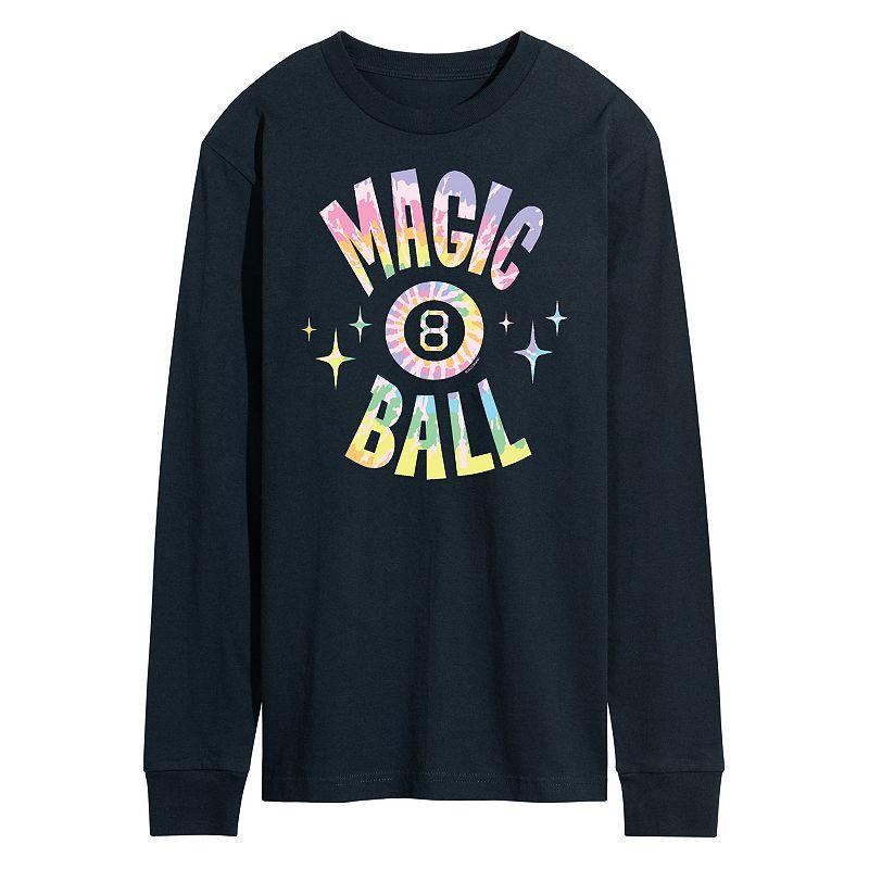 Mens Magic 8 Ball Tie Dye Long Sleeve Product Image