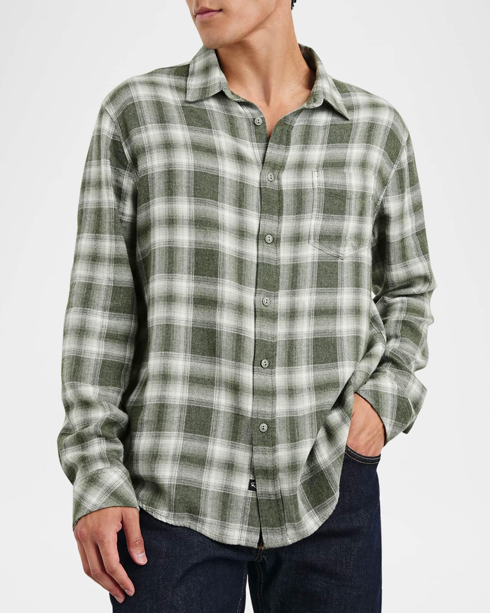 Mens Lennox Plaid Sport Shirt Product Image