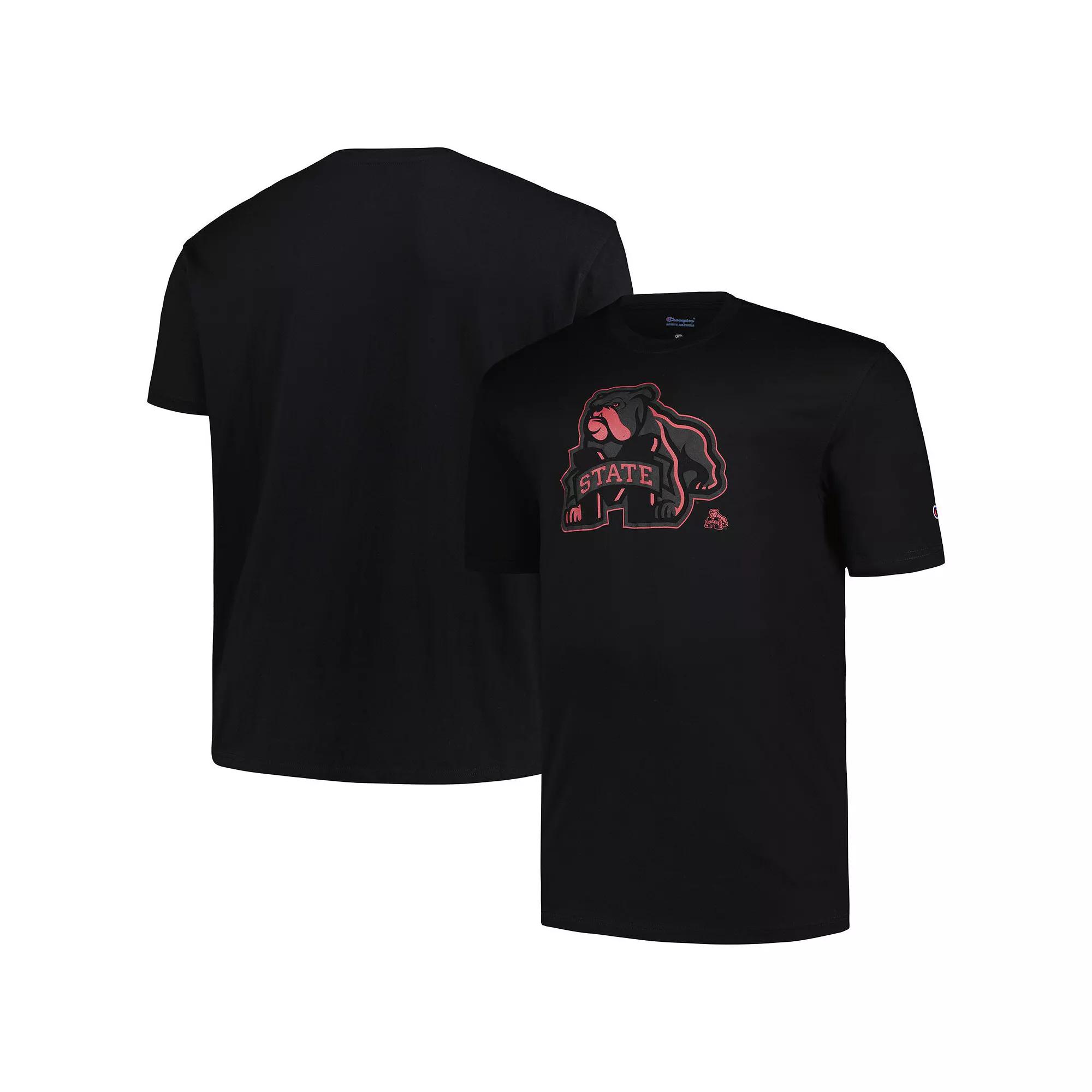 Men's Profile Black Mississippi State Bulldogs Big & Tall Pop T-Shirt,  Product Image