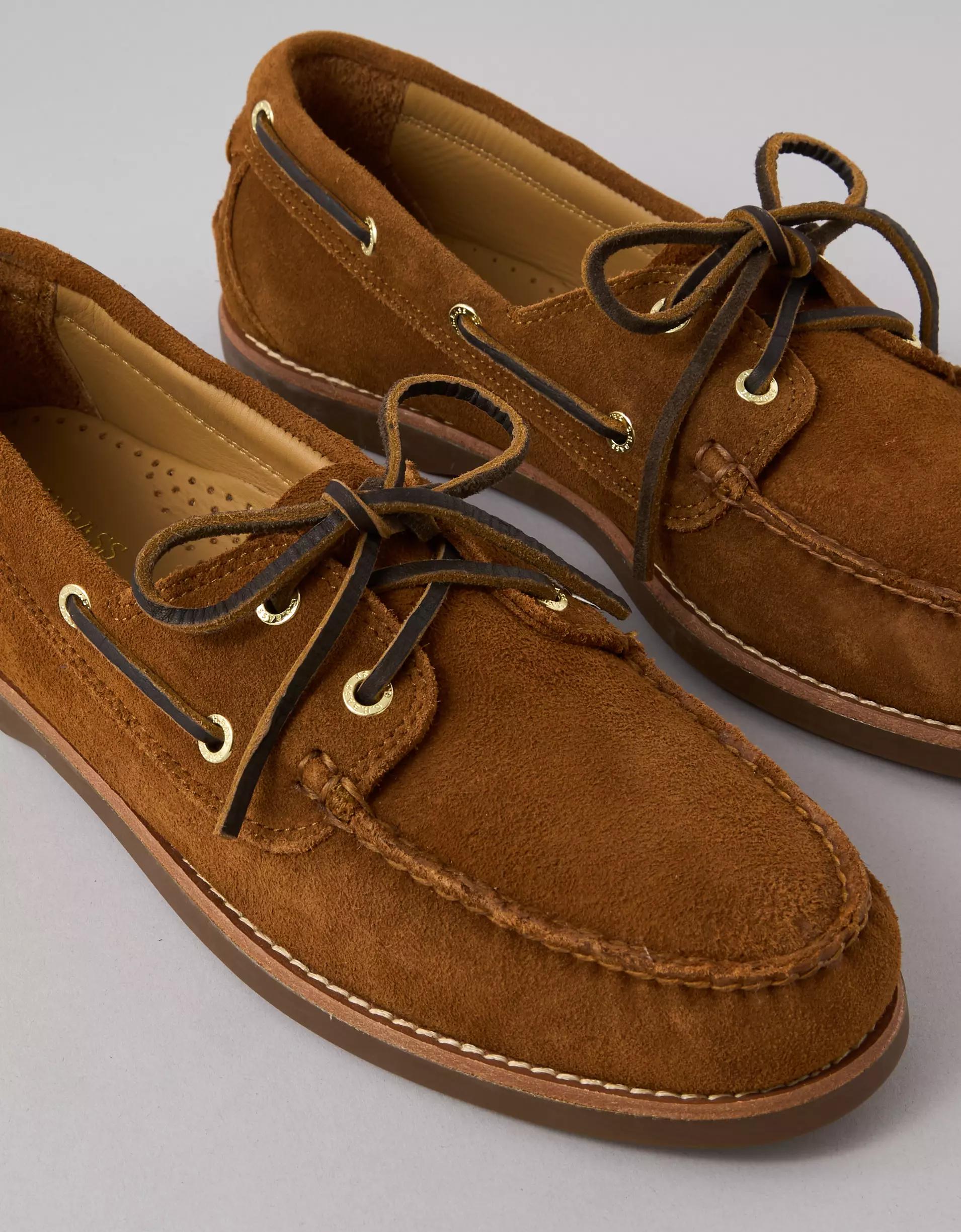 G.H. Bass Men's Hampton Leather Boat Shoe Product Image
