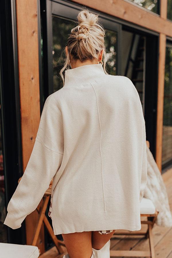 Cool Evening Knit Sweater Product Image