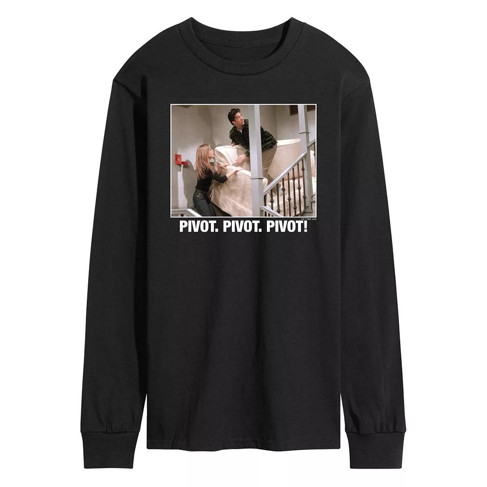 Men's Friends Pivot Long Sleeve Graphic Tee,  Product Image
