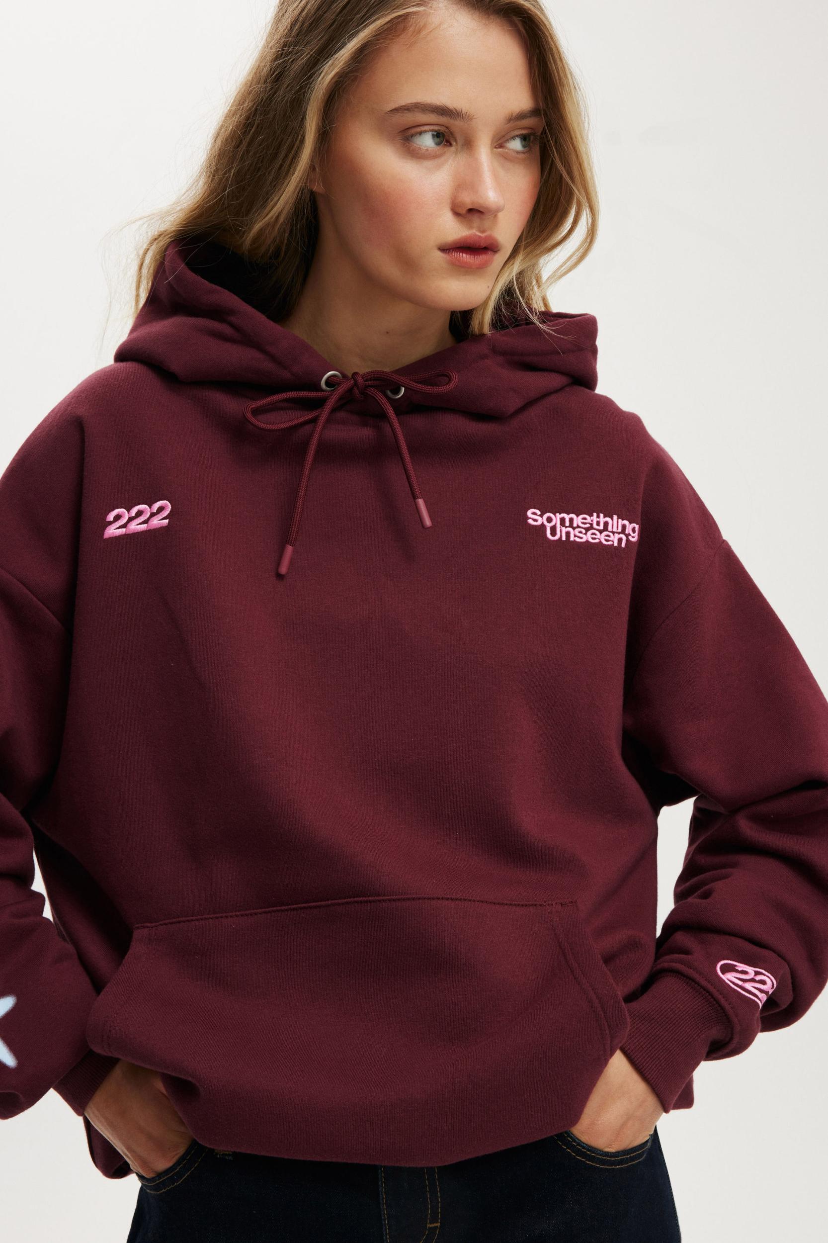 Graphic Fleece Hoodie Product Image