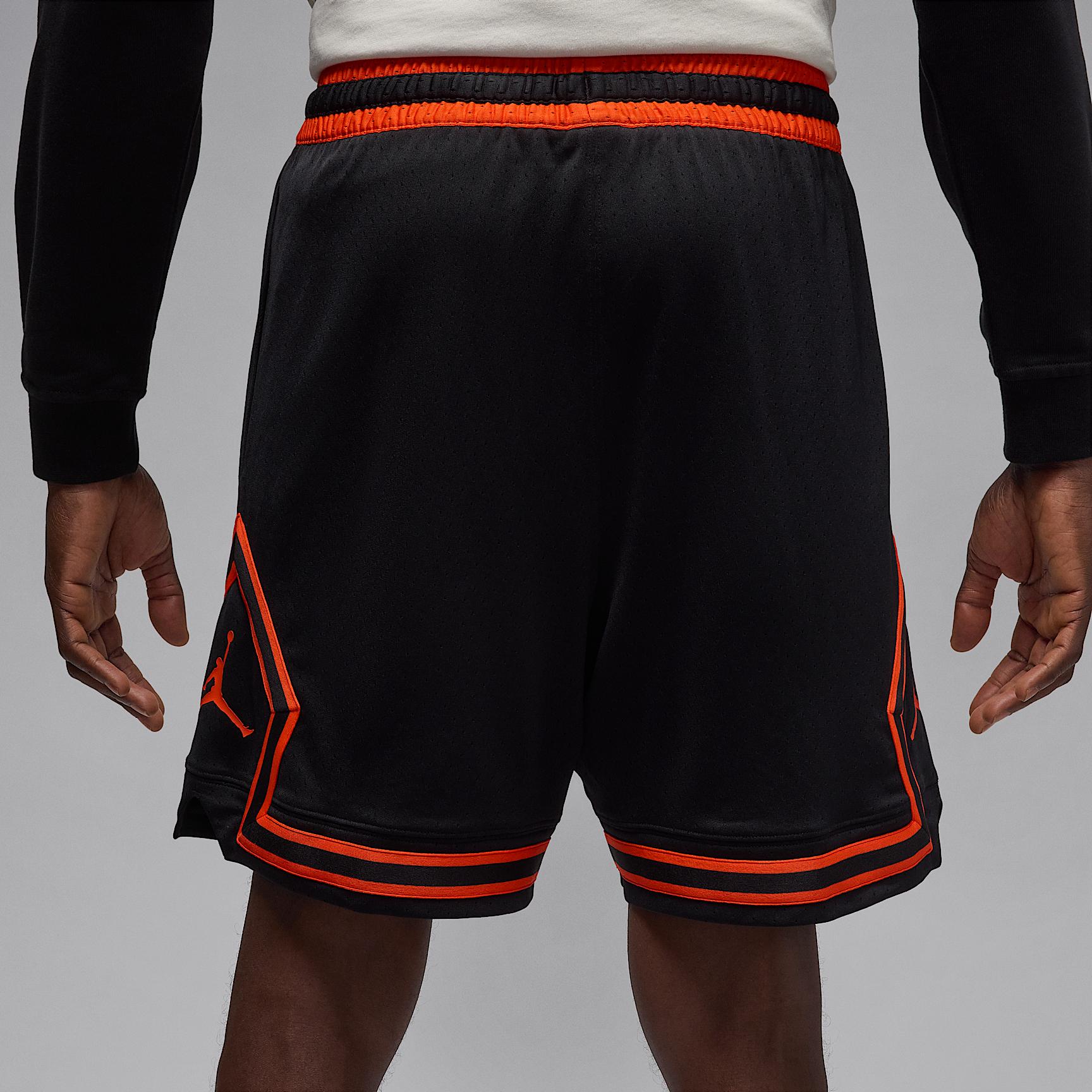 Mens Jordan Sport Dri-FIT Mesh Diamond Shorts | HF9910-011 Product Image