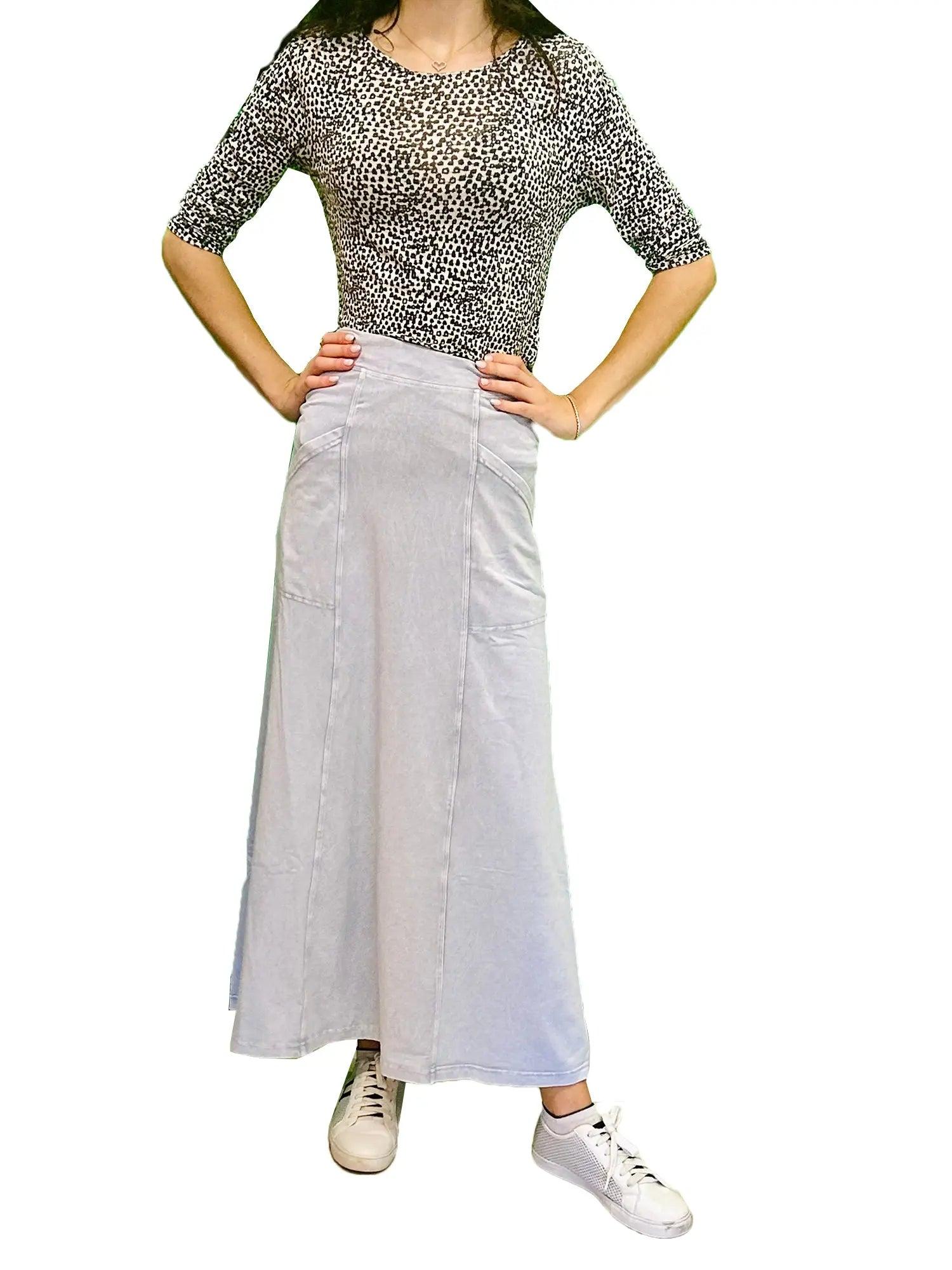 Hard Tail Angle Pocket Long Skirt RAC-18 Product Image