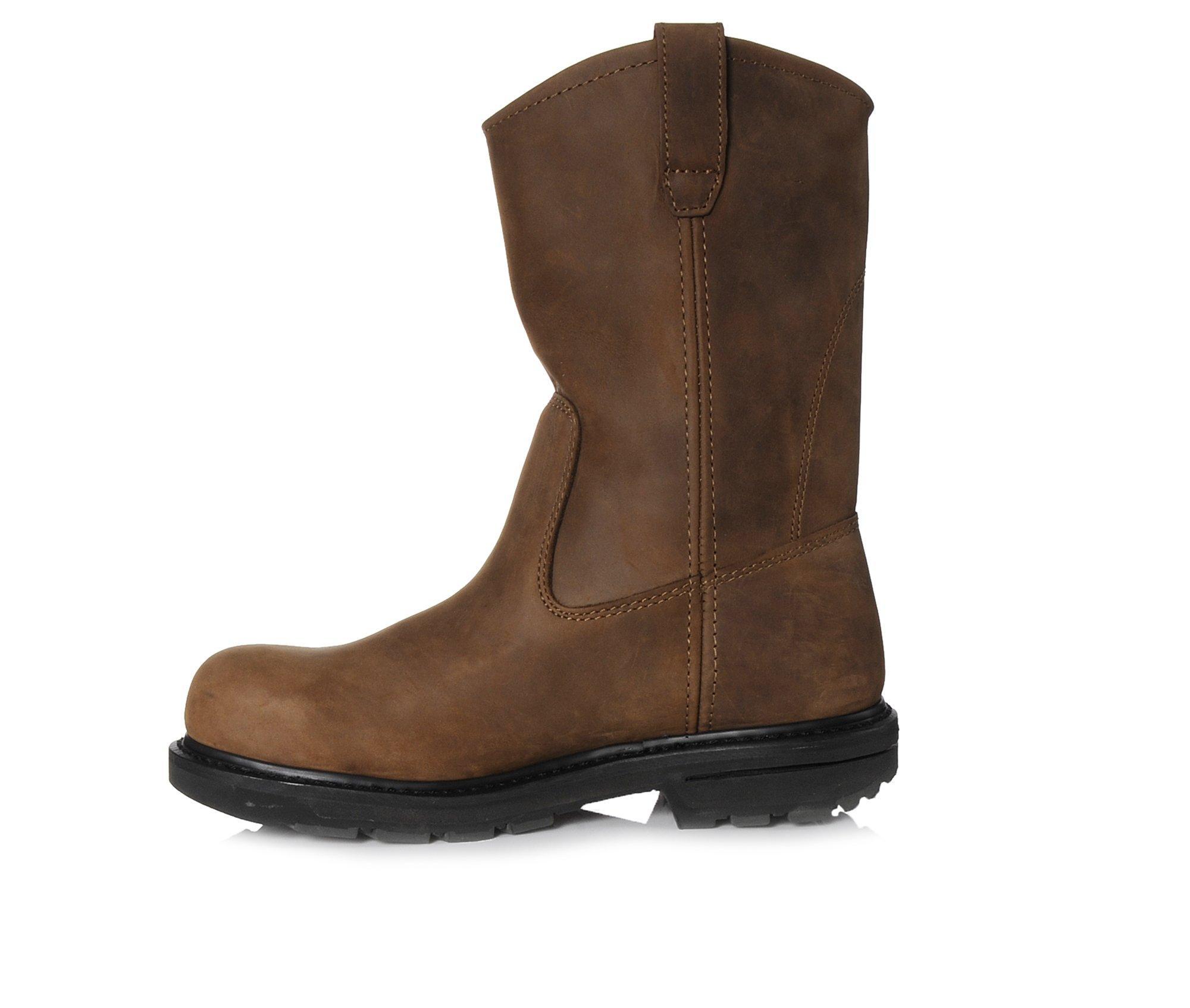 Men's Wolverine Wellington 10 In Steel Toe 4707 Work Boots Product Image