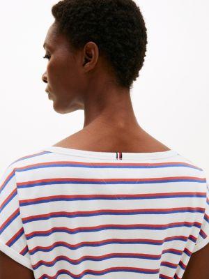 Belted Stripe T-Shirt Dress Product Image