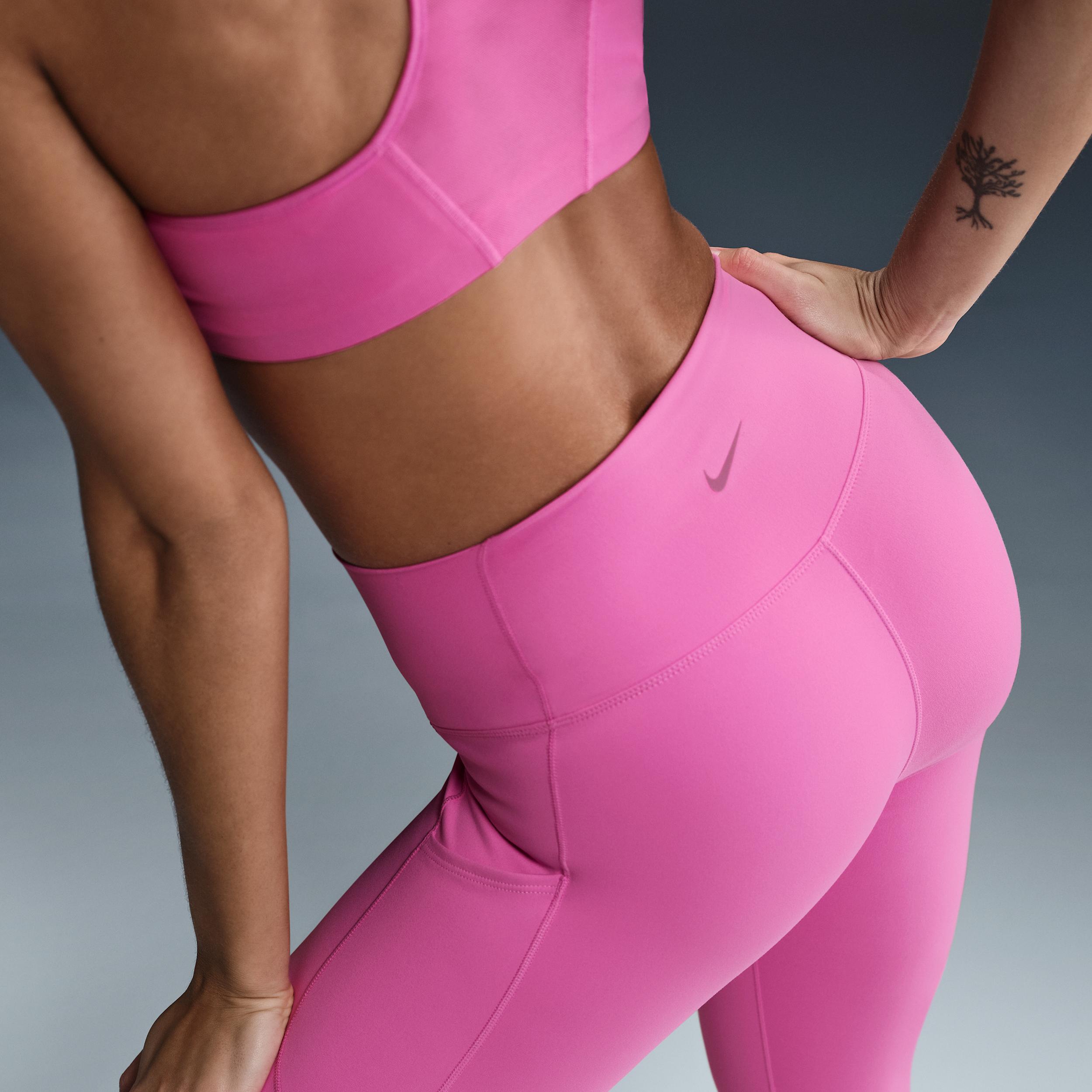 Nike Womens One High-Waisted 7/8 Leggings with Pockets | FN3241-675 Product Image