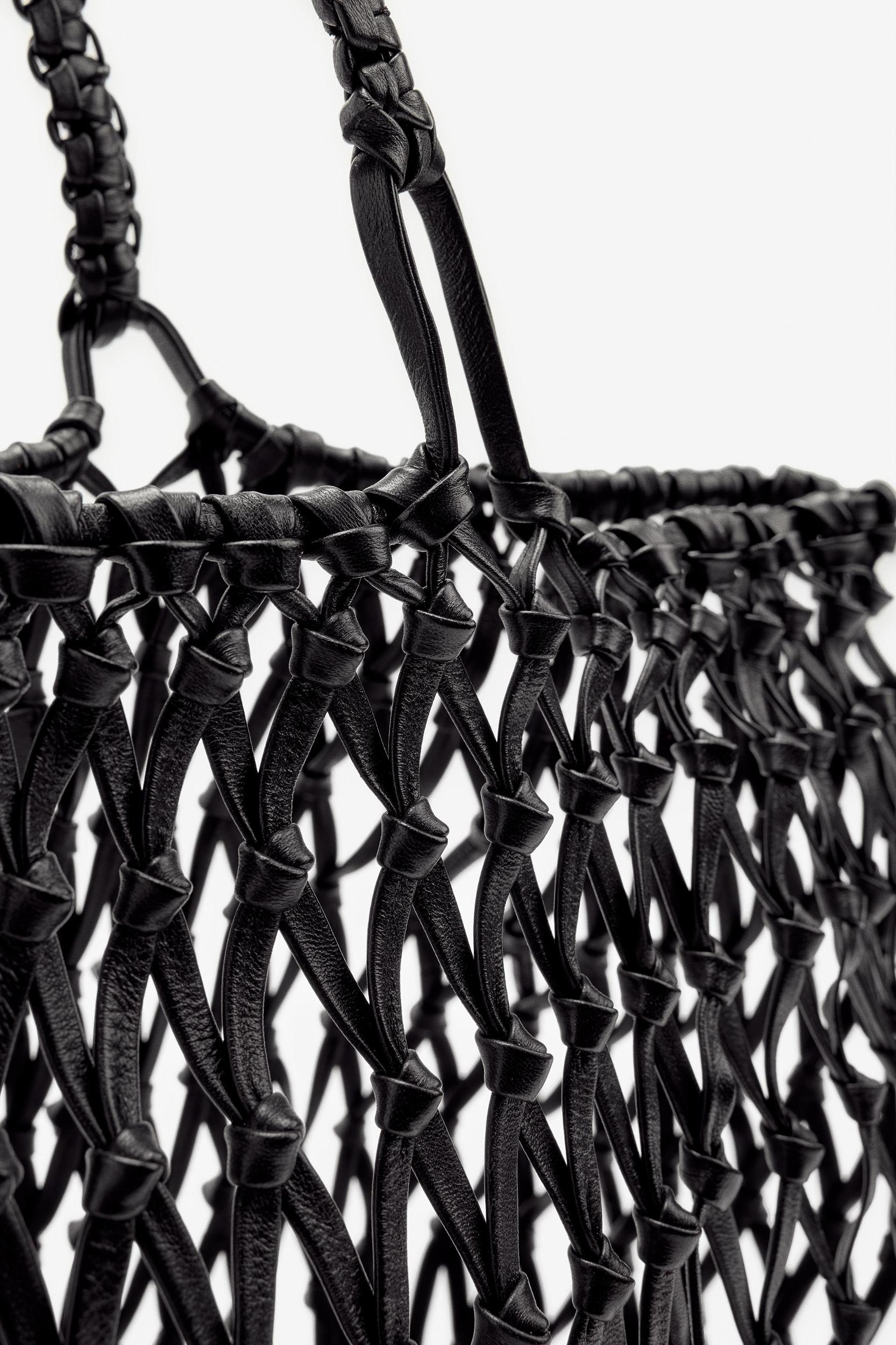 LIMITED EDITION BRAIDED LEATHER MAXI SHOPPER Product Image