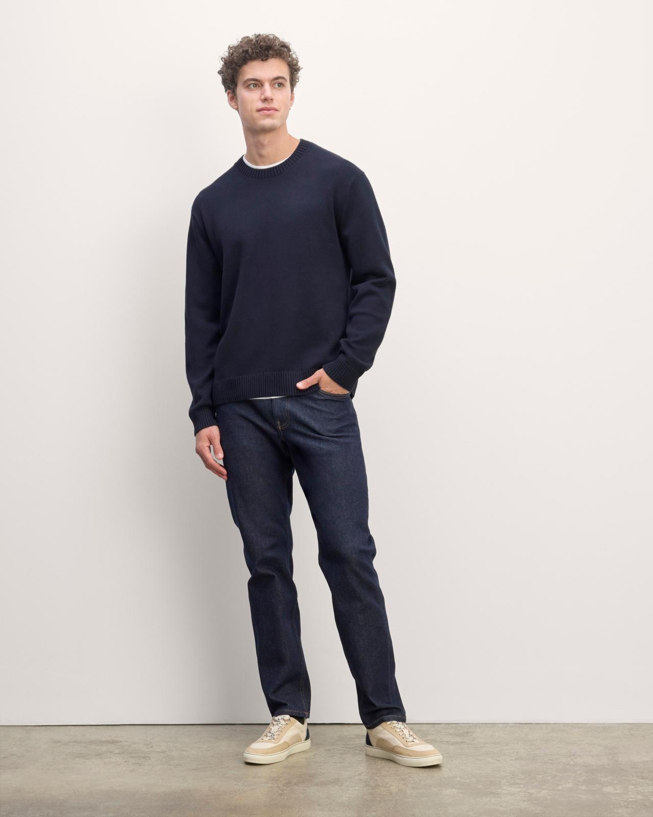 Mens Classic Sweater in Everyday Cotton by Everlane Product Image