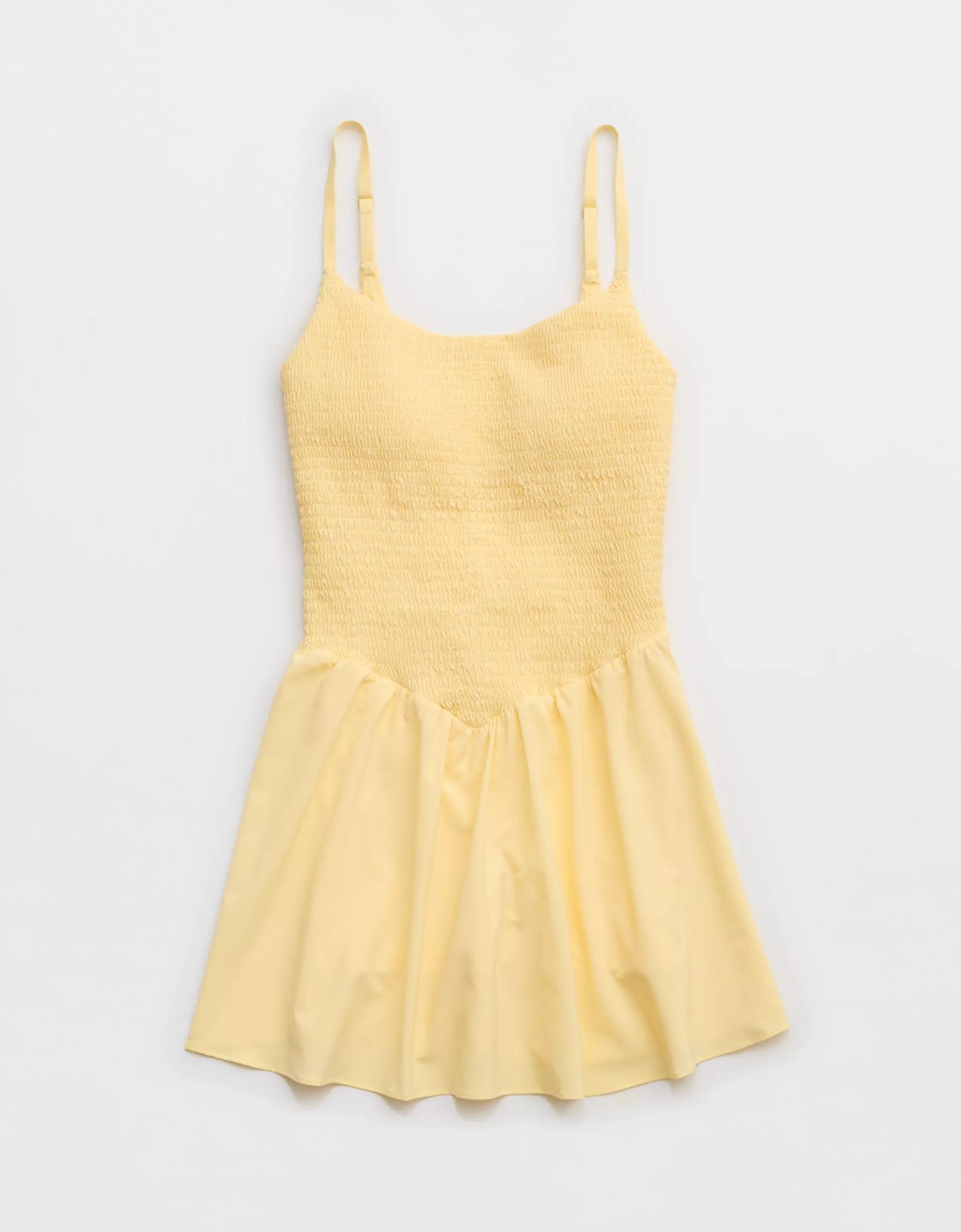 OFFLINE By Aerie Real Me Smocked Flowy Dress Product Image