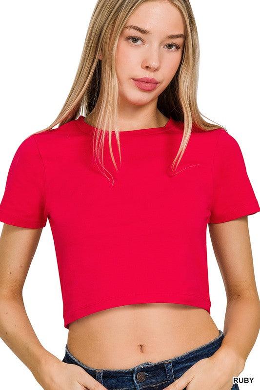 Jeran Cotton Crop Top Product Image