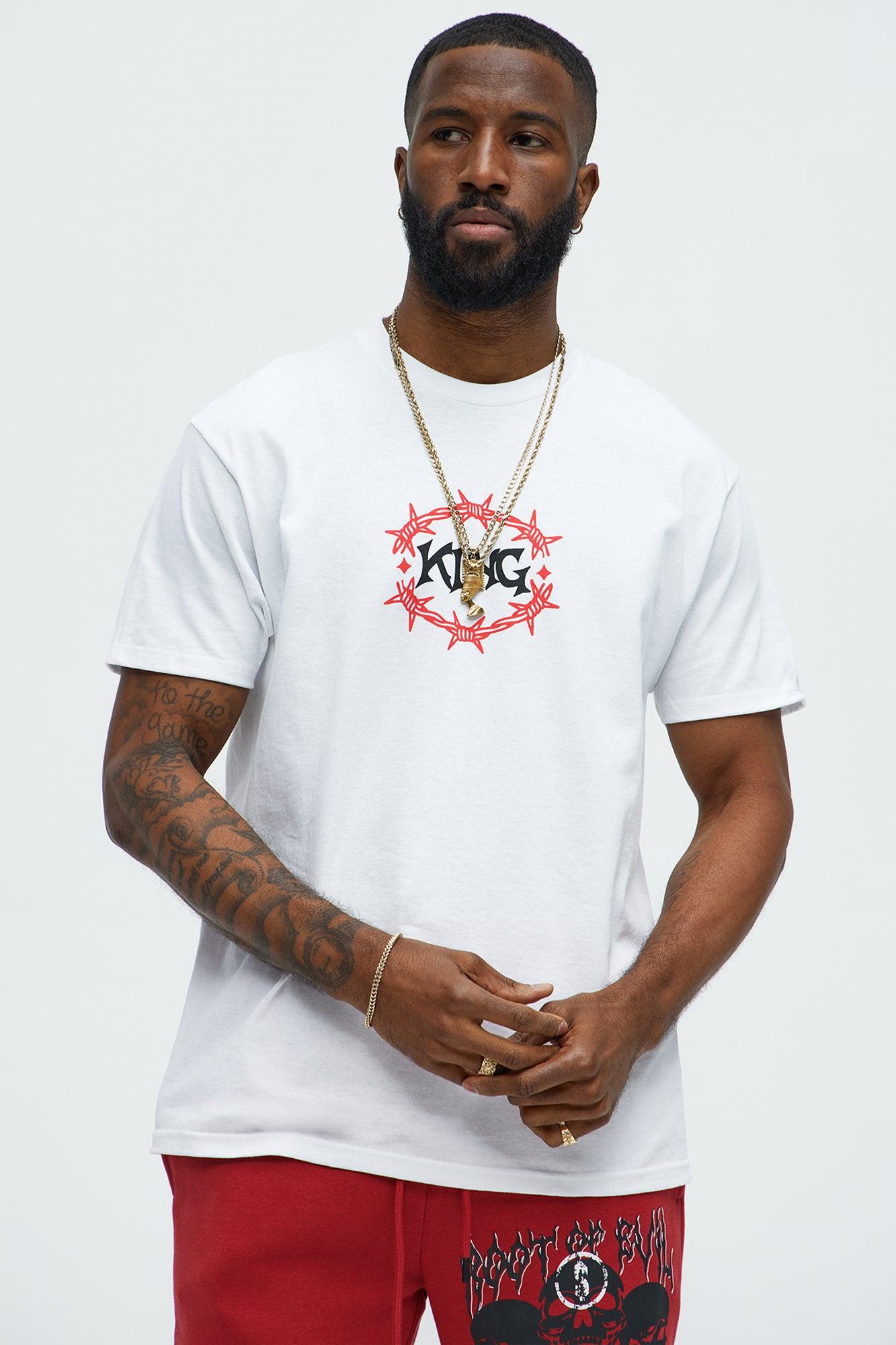 Humble King Short Sleeve Tee - White Product Image