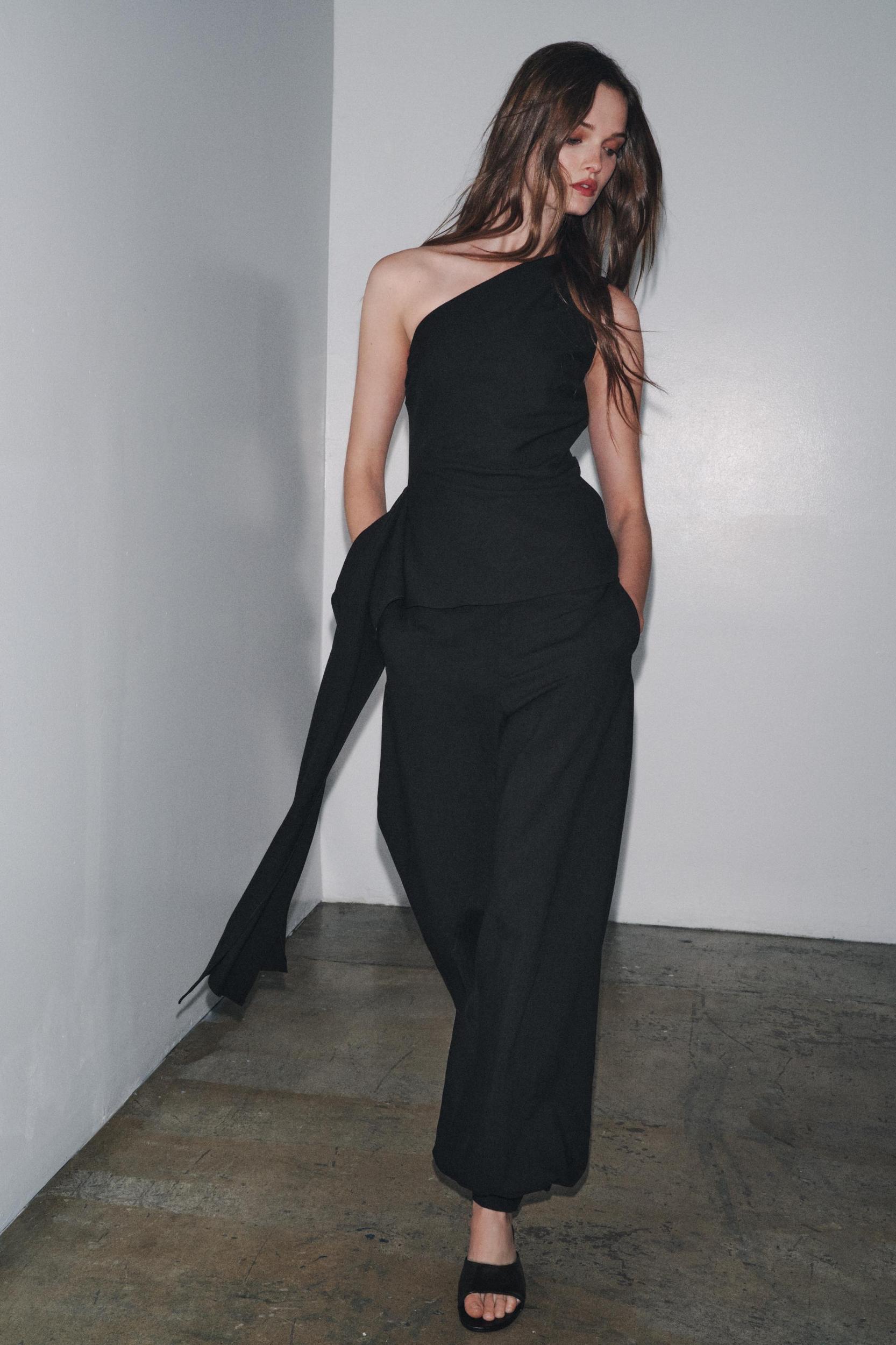 ASYMMETRIC TIE TOP ZW COLLECTION Product Image