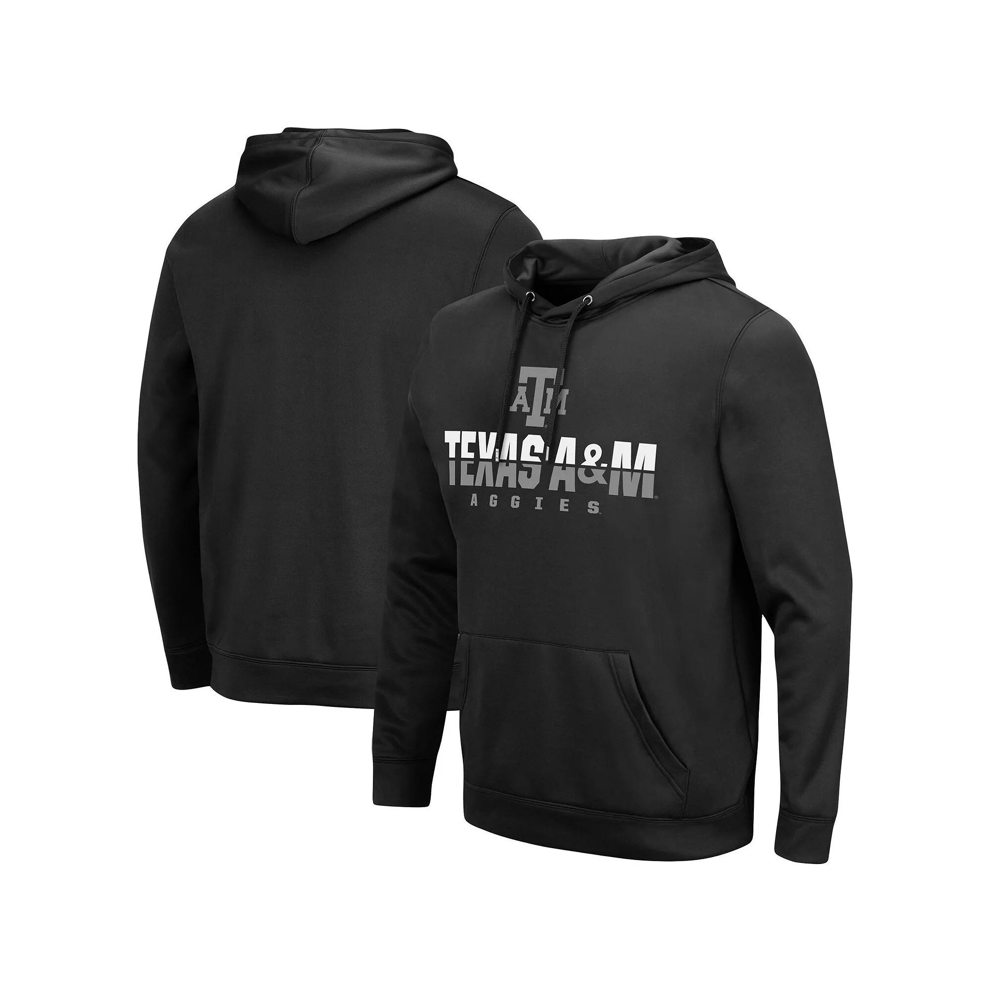 Men's Colosseum Black Texas A&M Aggies Lantern Pullover Hoodie, Size: 2XL Product Image