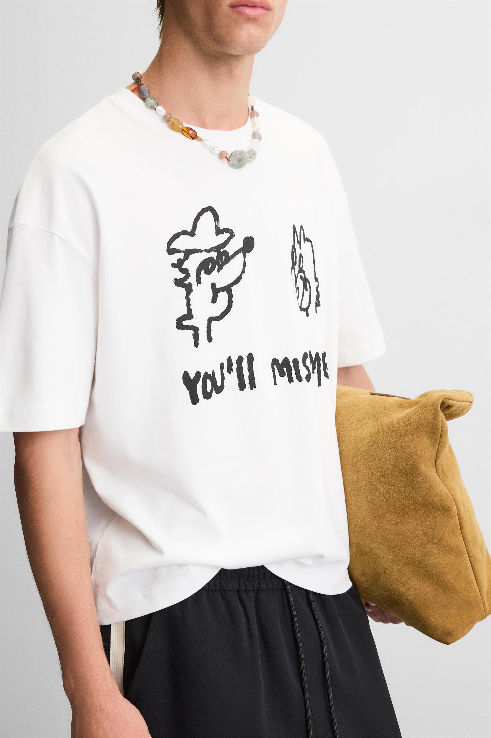 COMBINATION PRINT T-SHIRT Product Image