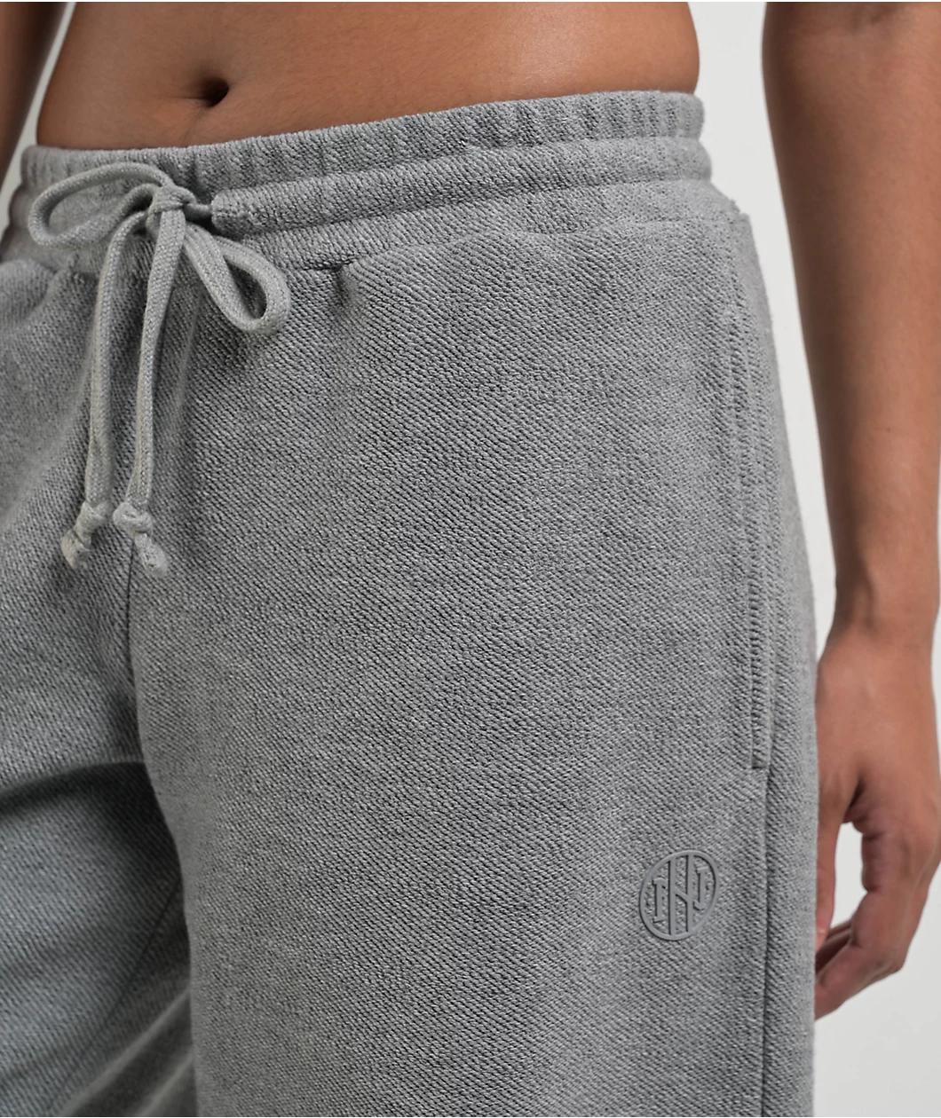 Ninth Hall Fundamentals Reverse Terry Grey Oversized Sweatpants Product Image