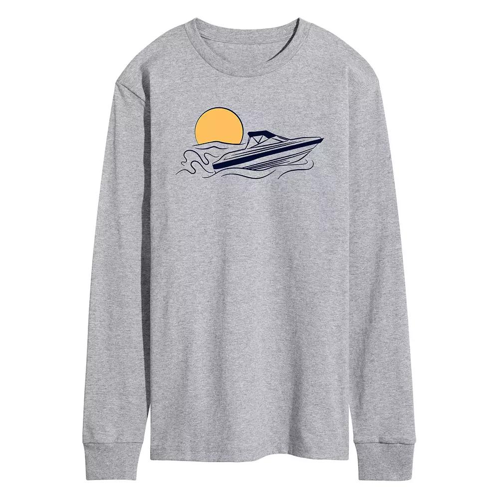 Men's Speed Boat Long Sleeve Tee,  Product Image