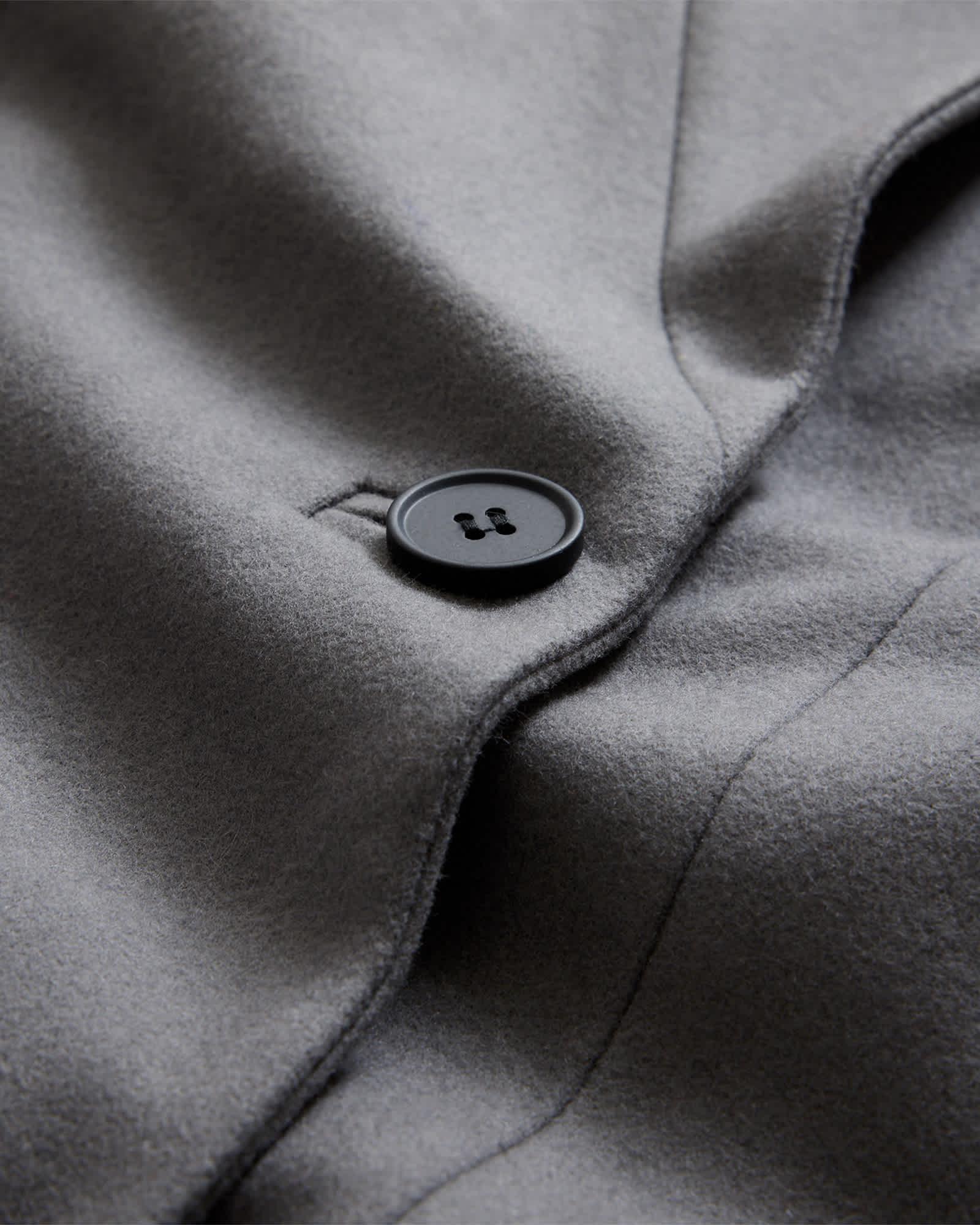 Sidney Wool Cashmere Blend Tailored Coat EIFFEL GREY | ALLSAINTS US Product Image