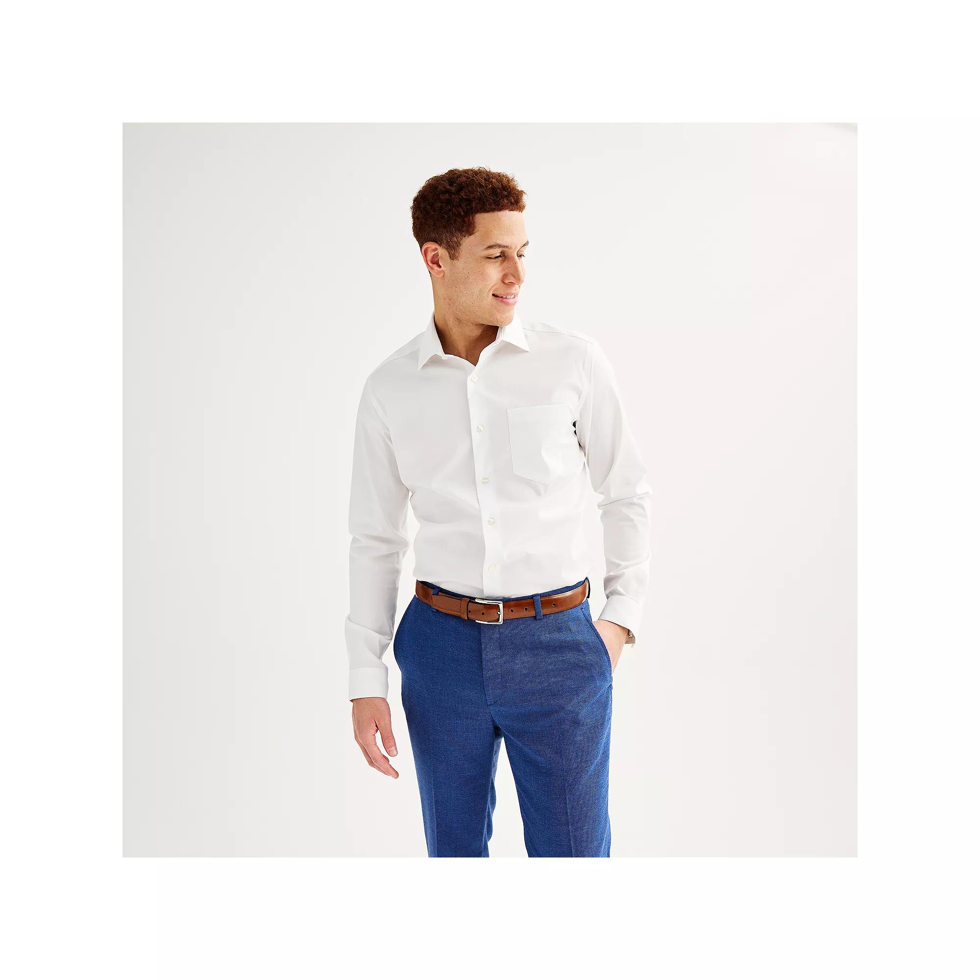 Men's Apt. 9® Regular-Fit Wrinkle Free Dress Shirt,  Product Image