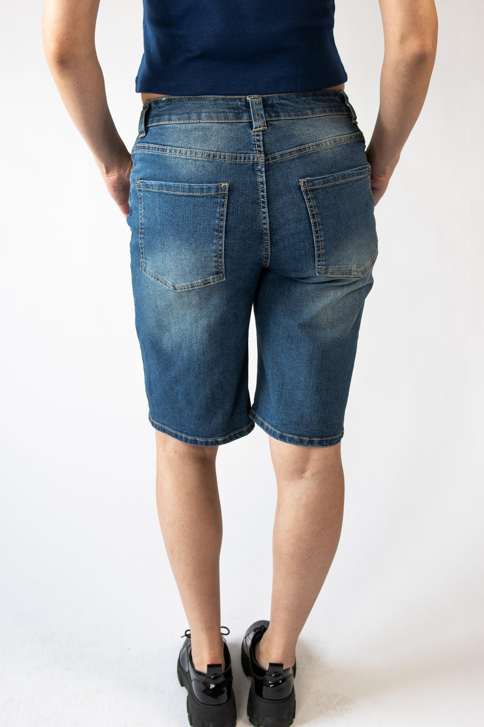 Stretch Denim Jorts Product Image