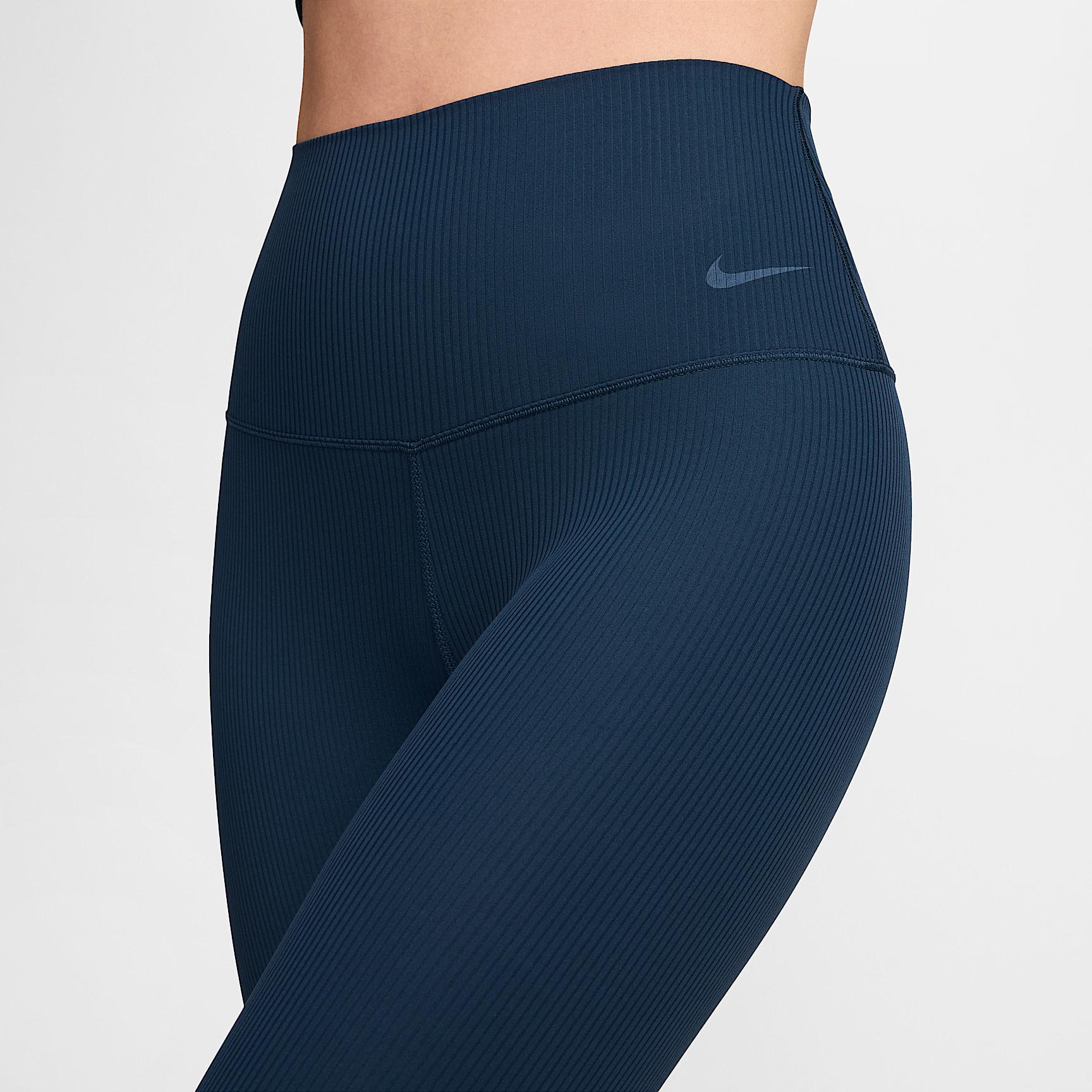 Nike Zenvy Rib Women's High-Waisted 7/8 Leggings Product Image