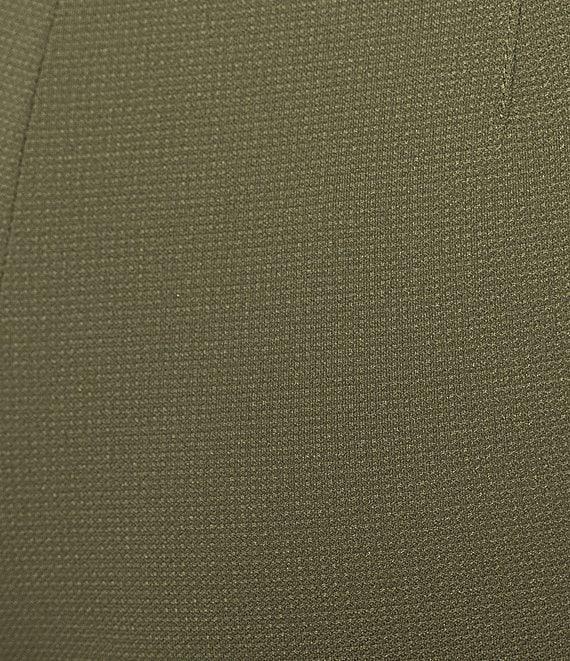 Anne Klein High Rise Pull-On Wide Leg Crop Pants Product Image