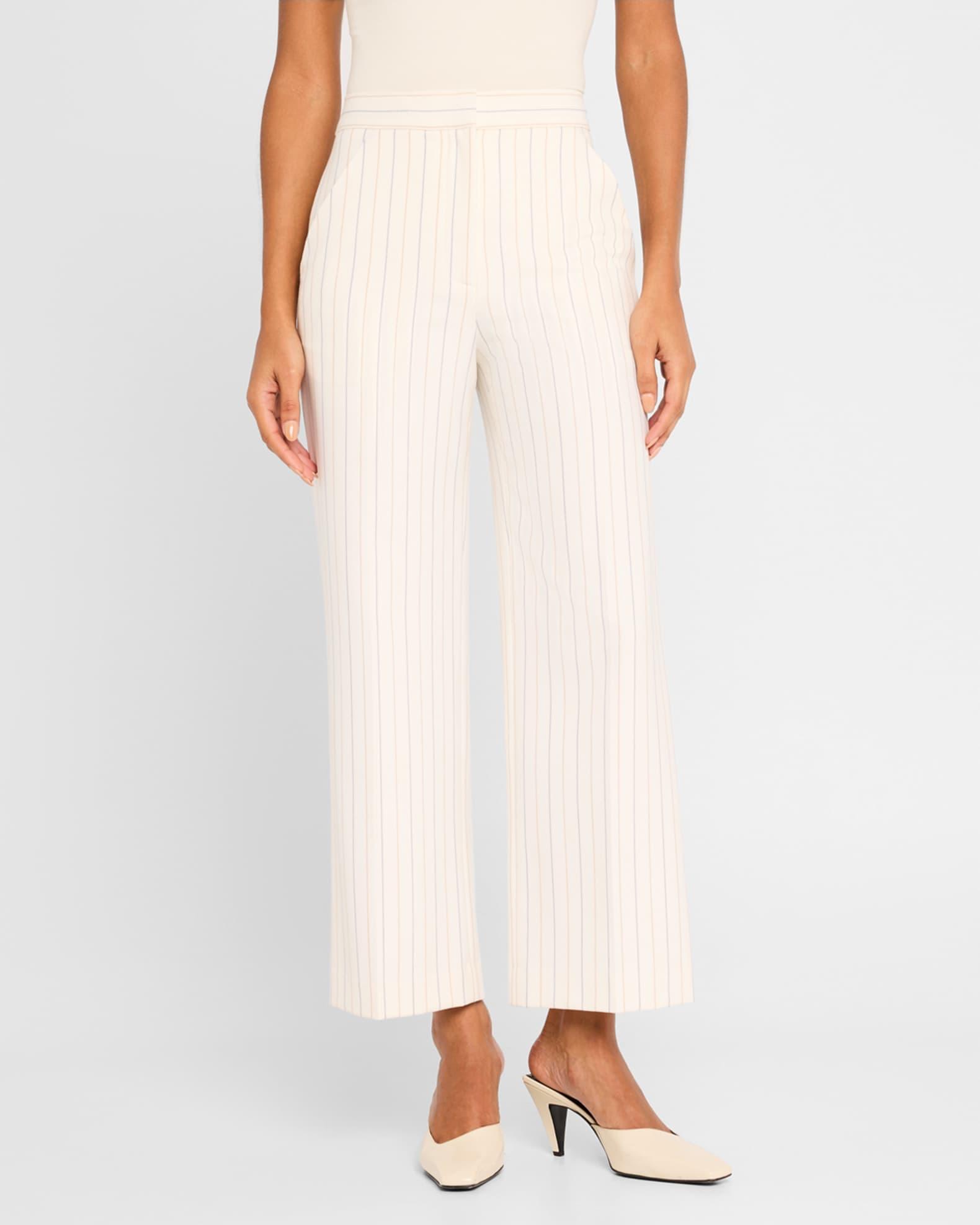 Brixton Pinstripe Wide-Leg Pants Product Image