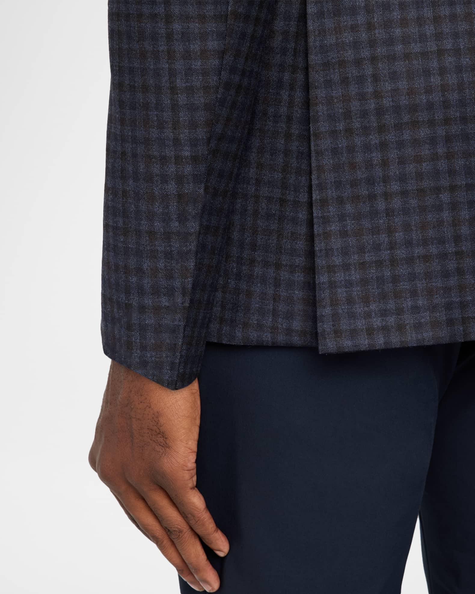 Men's Gingham Wool Stretch Sport Coat Product Image