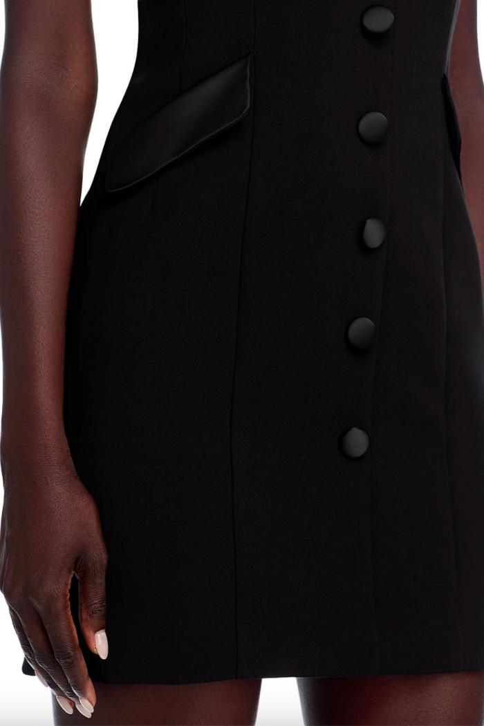 Gemma Cary Satin  Strapless Dress Product Image