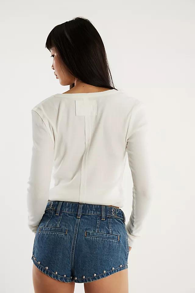 We The Free The Cool Kid Denim Micro Shorts Product Image