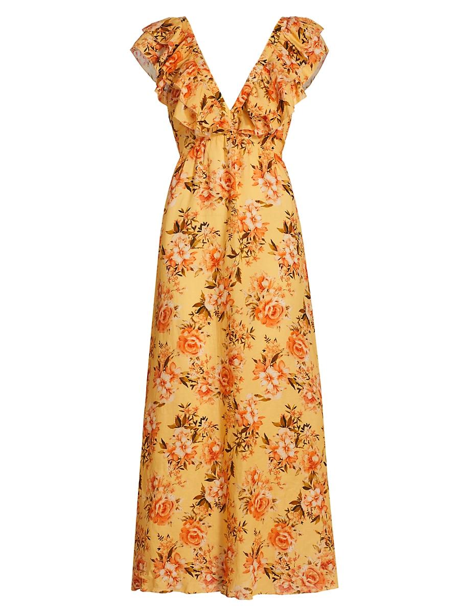 Womens Calypso Amelia Floral Maxi Dress Product Image