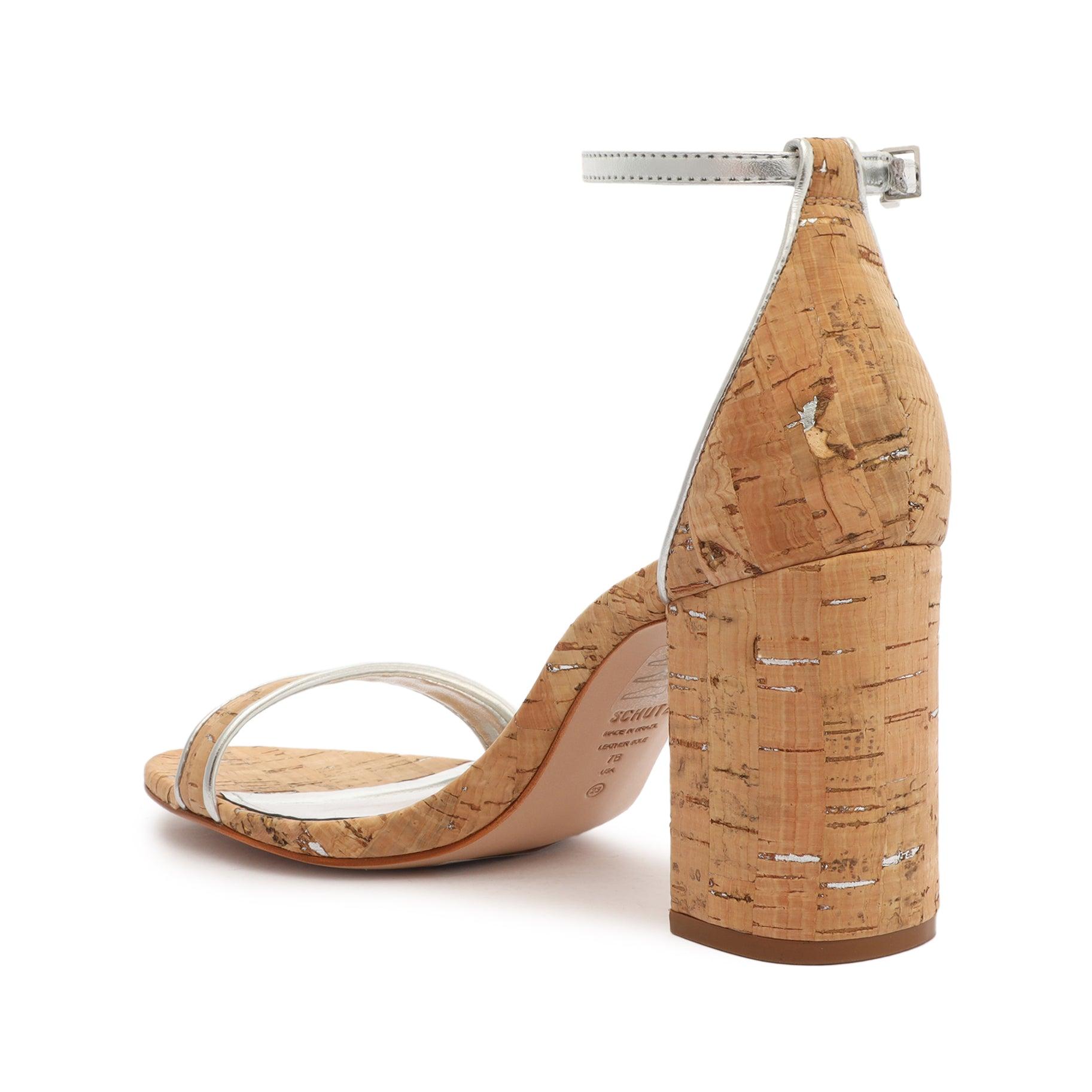 Cadey Lee Block Casual Leather Sandal Female Product Image