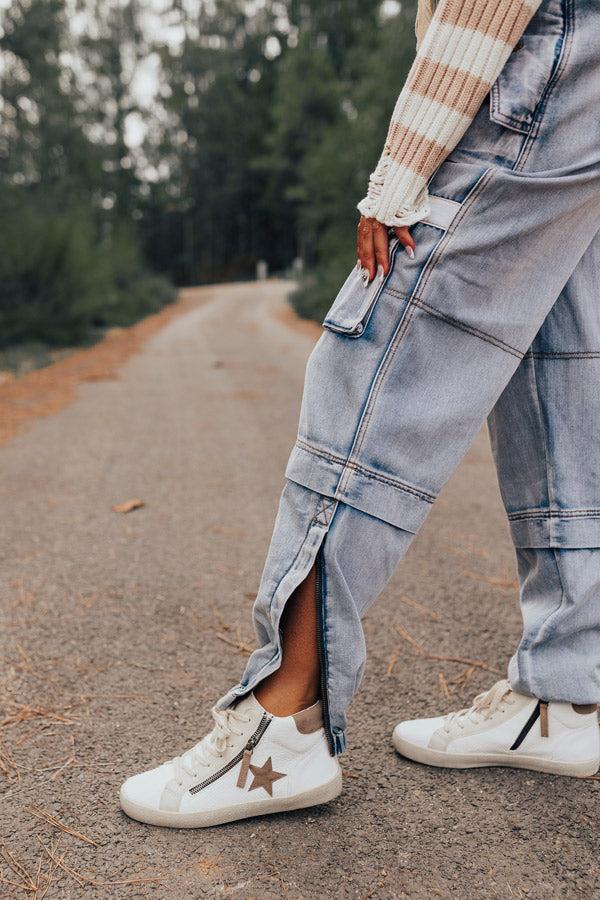 The Benett High Waist Cargo Pants Product Image