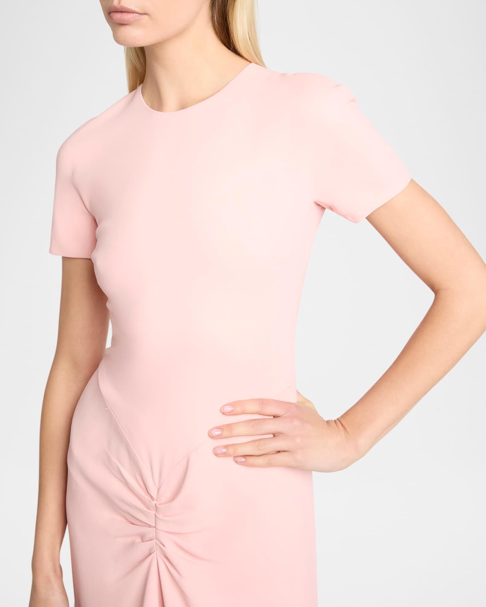 Gathered T-Shirt Midi Dress Product Image