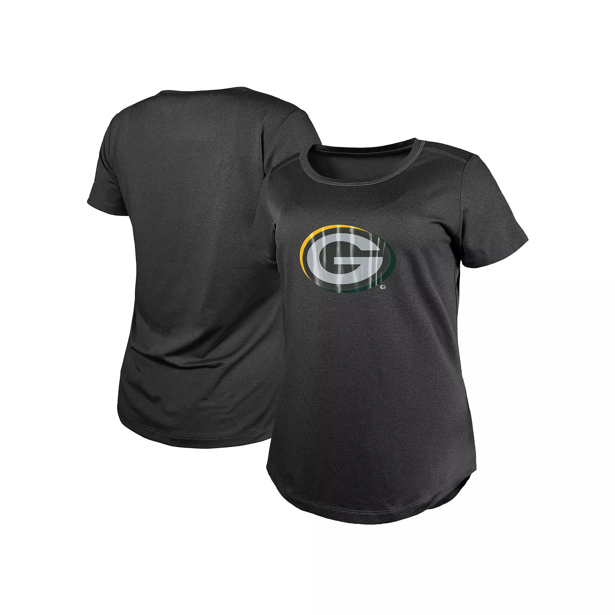 Women's New Era  Charcoal Green Bay Packers 2024 NFL Draft T-Shirt, Size: Medium Product Image