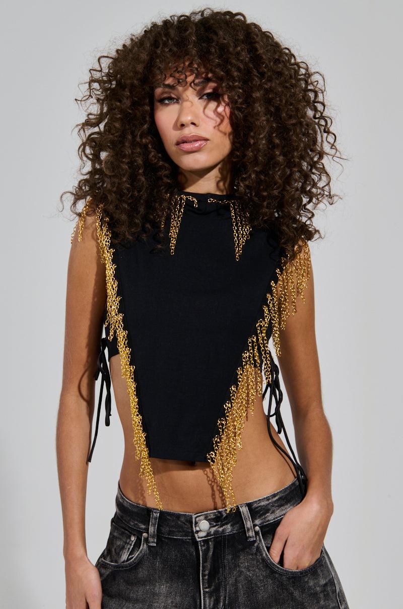 HOW DEEP IS YOUR LOVE HOODED TOP Product Image