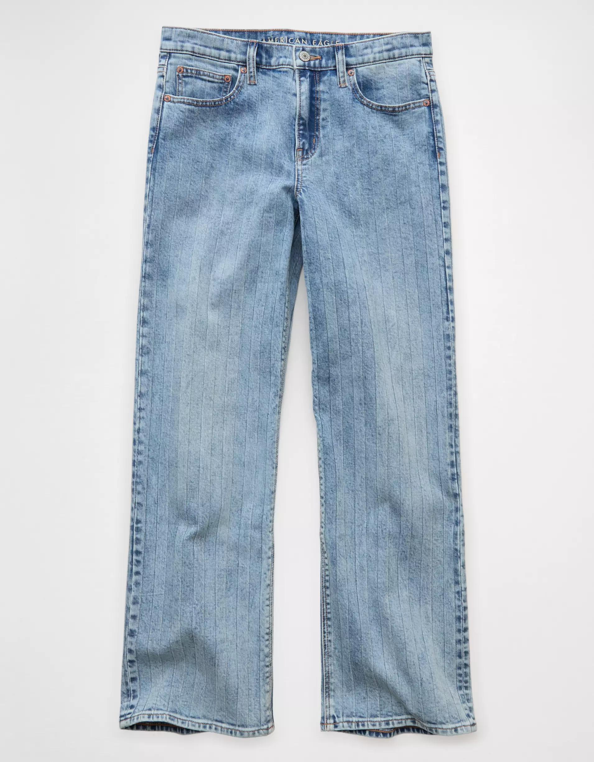 AE Stretch High-Waisted Stovepipe Jean Product Image