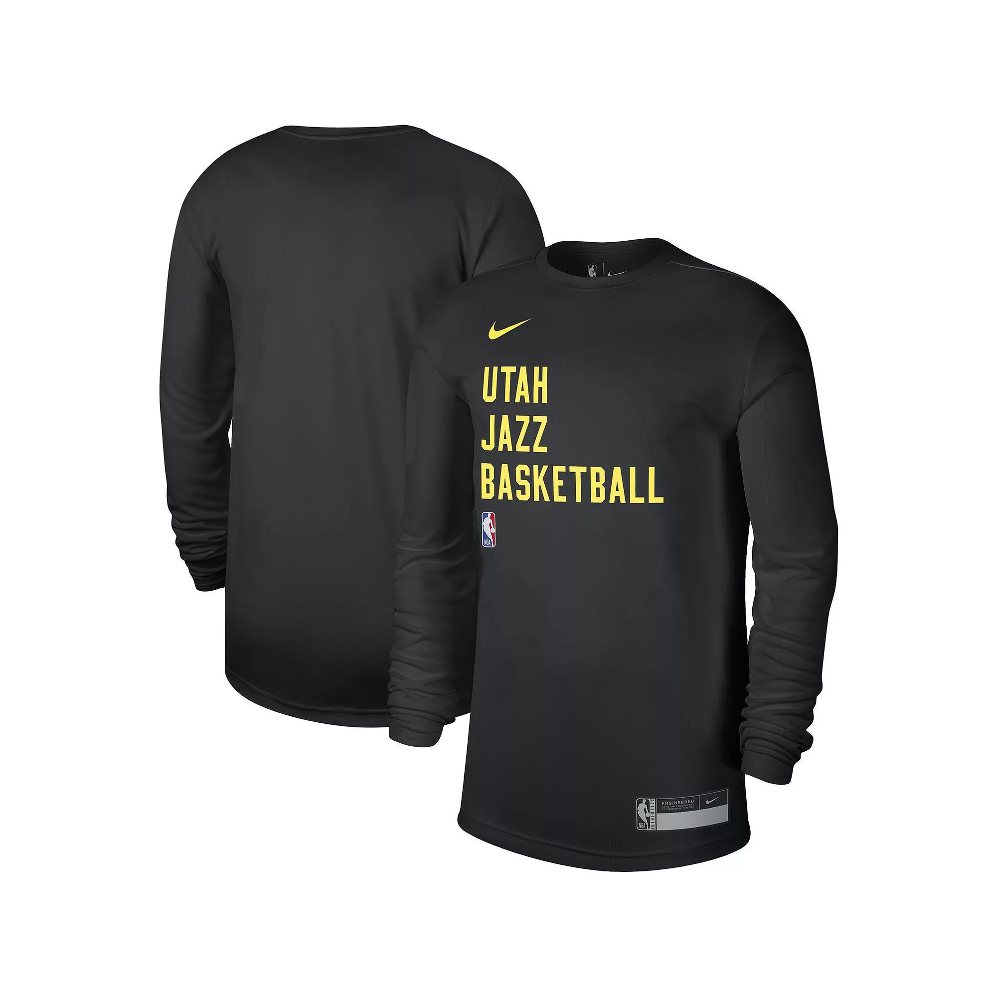 Unisex Nike Black Utah Jazz 2023/24 Legend On-Court Practice Long Sleeve T-Shirt, Men's,  Product Image