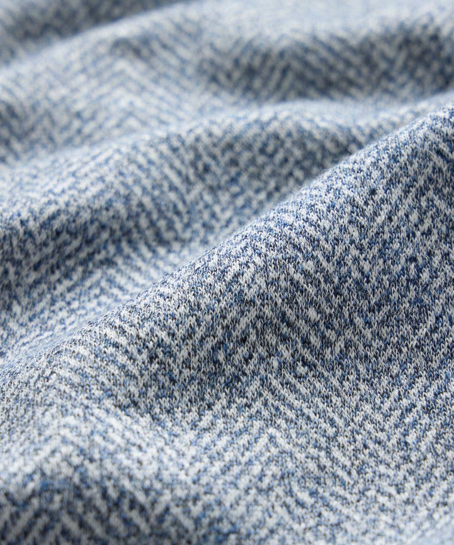 Linen-Cotton Knit Shirt Product Image