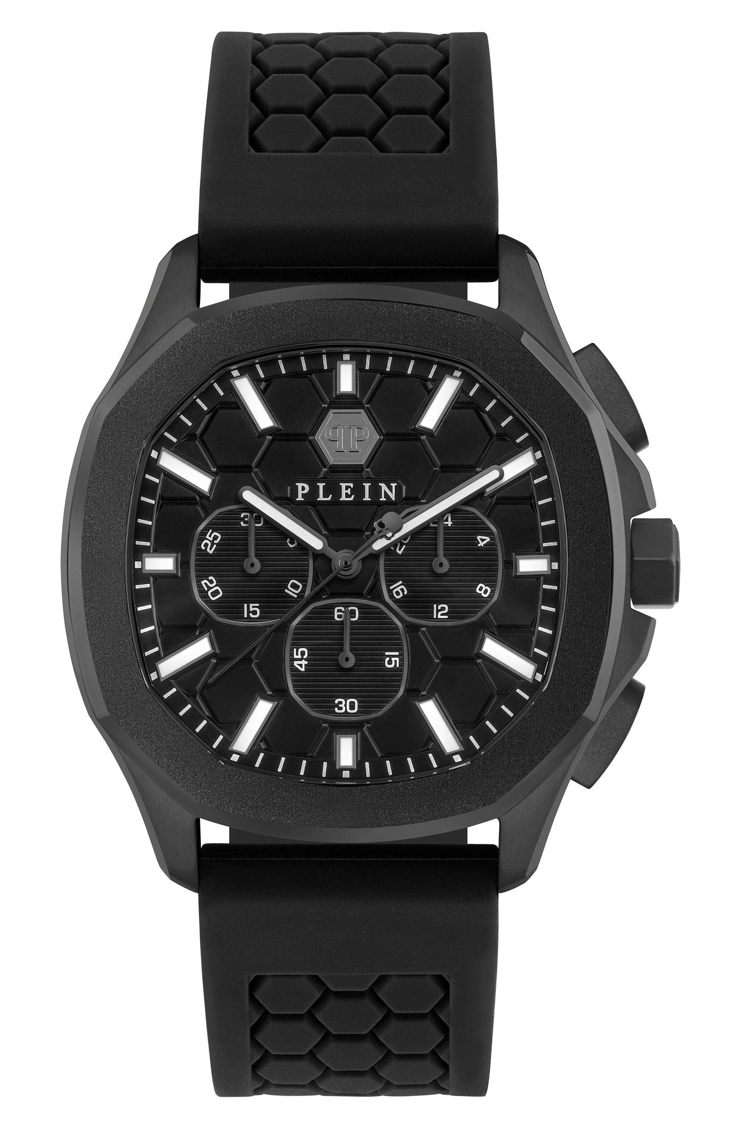 Philipp Plein $pectre Chrono Silicone Watch Product Image